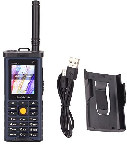 Elprico Teléfono Celular con Botón Grande, Teléfono Inteligente Retro 2G Teléfono Celular Desbloqueado Teléfono Móvil para Personas Mayores Batería de Capacidad de 2400 MAh para Personas(Azul Oscuro)