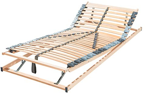 Frankenstolz Lattenrost Federholzrahmen Dreamflex Premium KF XXL manuell verstellbar 120x200 cm