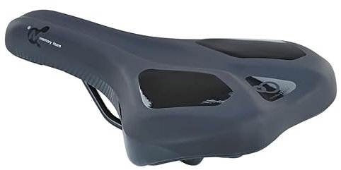 Prophete Trekking-Sattel mit Memory Foam, ergonomisches Design, leicht, ideale Sitzposition für Lange Touren, 279 x 173 mm, perfekt für Fahrräder und E-Bikes, optimaler Komfort für Radfahrer