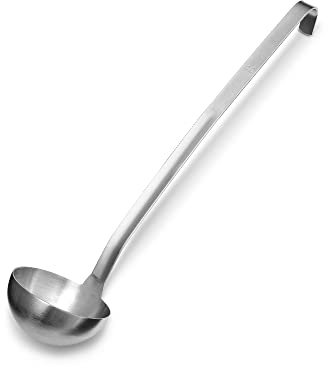 Forgast Edelstahl Suppenkelle | 0,25l | Schöpfkelle | Saucenlöffel | Löffel | für Servieren von Saucen, Suppen