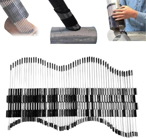 Multifunktionales Mehrzweck-Rohrprofilierwerkzeug, Mehrzweck-Formsammler, Formwerkzeuge, anschließbare Konturenlehre, Konturenlehre, Konturwinkelmesswerkzeug für Konturen, spezielle Oberflächen (280