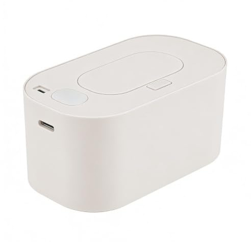 Chauffe-Lingettes Portable Réchauffeur À Capacité | Distributeur à Température Constante Pour Maison Voiture Soins Bébé Table à Langer Chevet Rangement