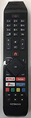 Hitachi 30101754 RCA43141P RC43141P äkta fjärrkontroll för smarta LED-TV-apparater