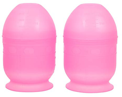 FRCOLOR 2PCS Hair Dye Bowl Hair Coloring Tint Shaker Plastic Hair Color Mixing Bowl DIY Hair Dye Tools for Home and Salon Uses