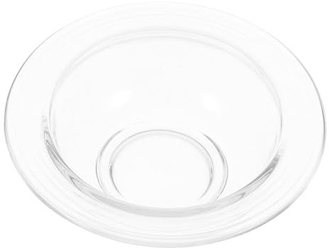 HAWILLOSCH Vassoio Portacandele in Vetro Trasparente per Aromaterapia Espositore per Candele da Tavolo Portacandele in Vetro Candelieri per Decorazione