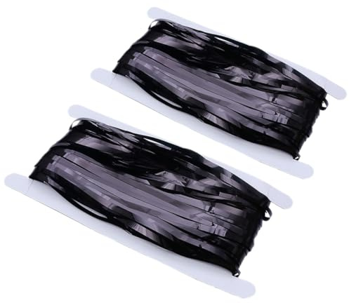 Alipis 2 piezas Cortina de Franjas de Lentejuelas Metálicas para Fiestas para Decoración de Cumpleaños y Bodas para Fotomatón Decoraciones de Puerta