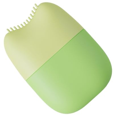 Isrullare, ansiktsmassageapparat, rulle för att minska svullnad, 9 x 7 cm kylande porreducerare, ergonomisk hudvård, effektiv lindring av svullnad, rutin för män