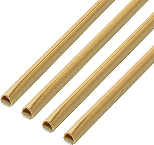 Cablefix Inofix Kabelkanal selbstklebend (4 St. a 5,5 x 5 x 1000 mm, beige)