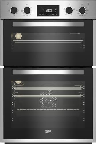 Beko RecycledNet® BBDF26300X Built In Electric Double Oven - Stainless Steel - A/A Rated