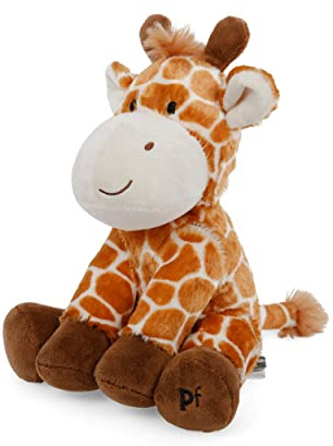 Petface Planet George The Giraffe Plush Dog Toy | Eco-Friendly, Made from Recycled Plastic Bottles, Built-In Squeaker, Durable Design, Interactive Play for Dogs