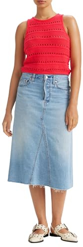 Levi'S High Rise A-Line Decon Skirt Mujer