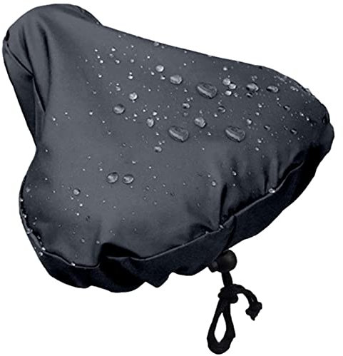 LiTaiJingNice Fahrradsitzbezüge, wasserdichter Fahrradsattel, Regen- und Staubschutz mit Kordelzug, Fahrradsitzschutz, Sattelzubehör
