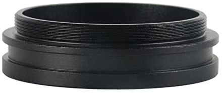 Obiettivo ausiliario 1X Lente di ingrandimento Barlow Lente di ingrandimento per microscopi stereo 48mm Diametro interno plastica