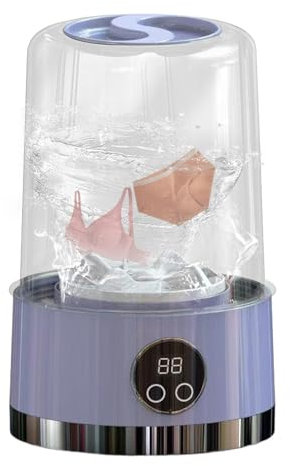 Lavatrice portatile - lavatrice per dormitori | Piegabile lavatrice per lavatrice per pulizia portatile | Lavatrice mutande silenziosa wireless portatile per campeggio di appartamenti da viaggio