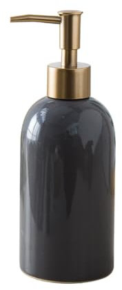 Dispensador de jabón de cerámica, dispensador de desinfectante de manos, botella de gel, dispensador de líquido, botellas de 450 ml, botella de loción de manos, hotel, cocina, moderno, avanzado, jabón