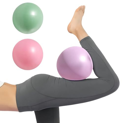 yolzhxe 3 Stück Ballon Pilates Petite, 25 CMAnti-Slip Ballon de Gymnastique