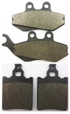 Motociclo Pastiglie freno anteriori posteriori Set Pastiglie Freno F+R Adatto Per KSR BY GENERIC 50 Trigger X SM Trigger50 2007 2008 2009 2010 2011 2012 2013 2006-2014 Anteriore Posteriore