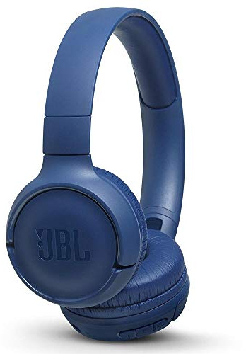 JBL Tune 500 BT On-Ear Bluetooth-Kopfhörer - Blau – Faltbarer, kabelloser Ohrhörer mit integriertem Headset – Musik Streaming bis zu 16 Stunden mit nur einer Akku-Ladung