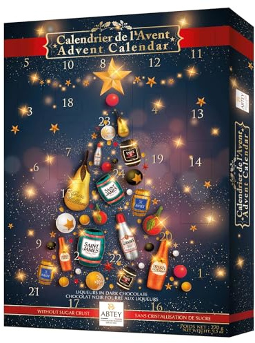 ROSSINI'S Calendario dell'avvento Abtey Liquori e Magia 270 grammi Royal Des Lys