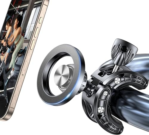 Coolpow for Magsafe Stroller Phone Holder for Peloton Bike Treadmill