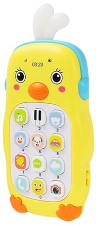 Fai Finta Di Smartphone: Giocattolo Educativo Per Cellulare, Materiale Durevole Senza BPA, Struttura Leggera Ed Ergonomica Con Impostazioni Di Sicurezza Per Il Controllo Del Volume | Dispositivo