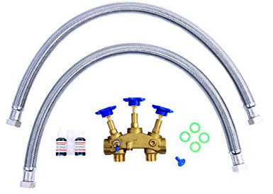 Anschluss-Set für Wasserenthärtungsanlagen
