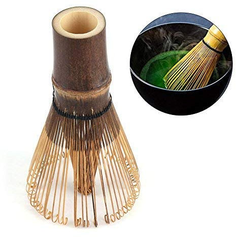 80 Prongs Chasen Matcha Whisk Natural Bamboo Chasen Matcha Whisk Green Tea Powder Brush Tool