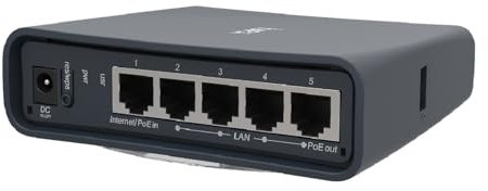 MIKROTIK RB/952Ui5ac2nDTC hAP AC LITE CON 650MHz CPU, 64MB RAM, 5xLAN, built-in 2.4Ghz