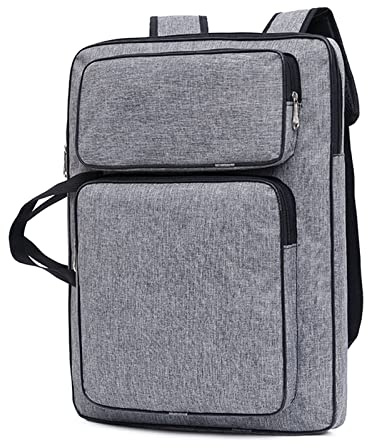 A3 Sac de Planche à Dessin Enfant 8K Sac à Dos Transport en Oxford étanche Sac Fourre-Tout Art Portfolio Palettes Dessin Peinture Croquis Pinceaux Crayon Sac Rangement Portable Sac à Main