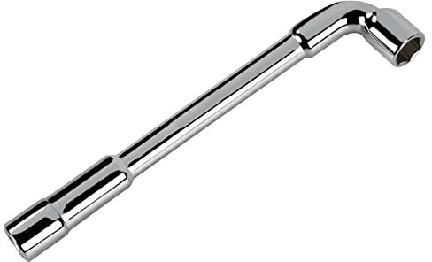 Leliafleury Llave de vaso en ángulo en forma de L de 12 mm, llave tubular hexagonal, tuberías, mantenimiento de coches de bicicleta