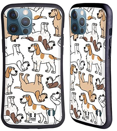 Head Case Designs Spinone Italiano Dog Breed Patterns 12 Hybrid Case Compatible With Apple iPhone 13 Pro Max