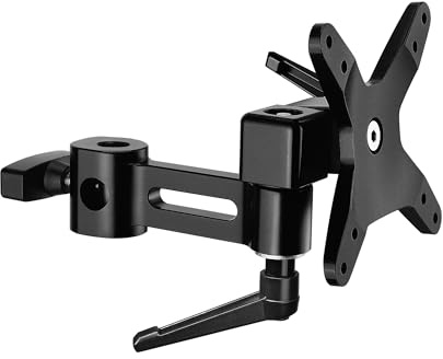 PROAIM Monitor Mount with 5/8 Baby Spigot. for C-Stands & Light Stands. 270° Pan, ±45° Tilt Adjustments. Payload up to 30kg /66lb (P-BMMT-01)