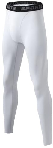 TERODACO Compression Leggings Men Stretchy Quick Dry Base Layer Leggings Mens Soft Lightweight Running Tights Men Gym Cycling Sports Hiking Bottoms,Seamless Breathable Sweat Wicking