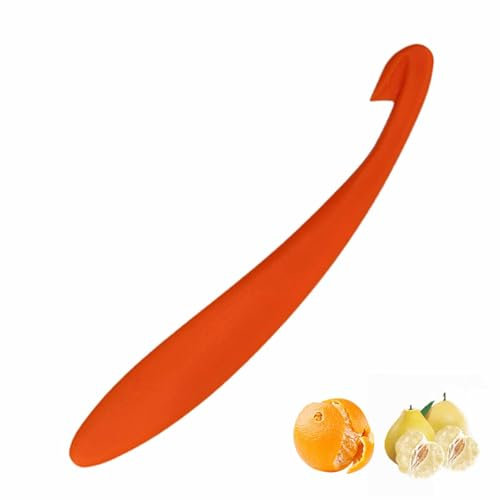 1PCS Plastic Orange Peeler, Long-Handle Tool for Orange Peeling