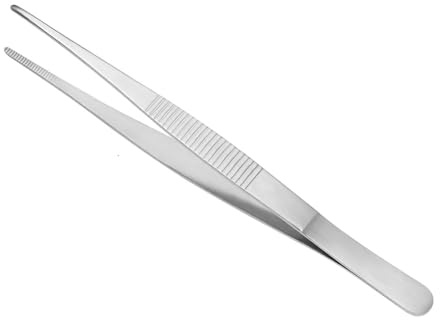 Pinze for barbecue, pinze for alimenti, utensili da cucina, pinzette for churrasco in acciaio inossidabile, for ristoranti e buffet(14cm)