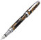 Xezo Urbanite Brown Füllfederhalter im Retro-Stil, fein (Urbanite Brown F)