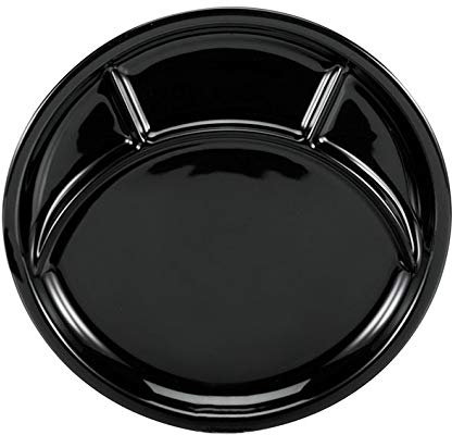 CreaTable 22920 Fondueteller UNIVERSAL 27 cm, schwarz glänzend