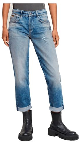 G-Star Femme Jean Kate Boyfriend, Bleu (vintage dirtbag destroyed D15264-D936-H109), 29W / 34L