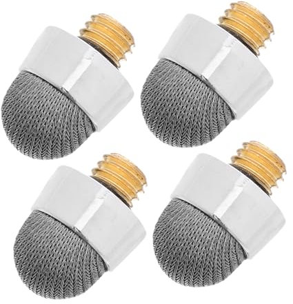 NUOBESTY 4pcs Replacement Mesh Fiber Tips for Stylus Pen Nibs Capacitive Pen Tip Holder