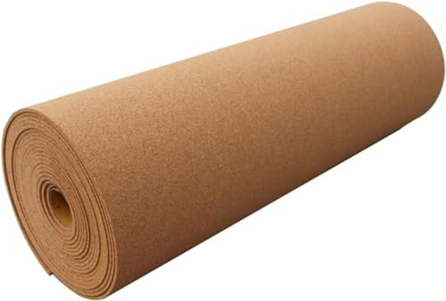 Cork Notice Board, pin board for walls, Self Adhesive Cork Board Roll(8mm,1.22x3.28m(WxL))