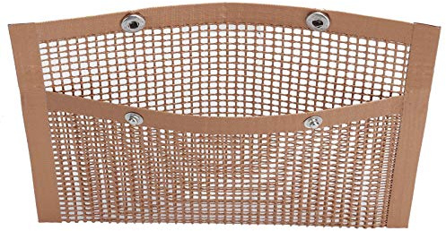 HUSHUI Non-stick Grillpåse för Grillning Återanvändbar PTFE Värmebeständig för Picknick 24cm X 14cm 1 Enhet