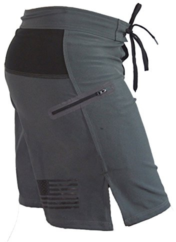Sanguine Pantaloncini Crossfit Pantaloncini da allenamento Pantaloncini da allenamento per gli uomini, Grigio, XL