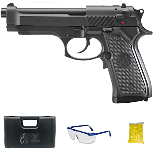 Pistola de Airsoft Mod. M92FS | Calibre 6mm (Arma Aire Suave de Bolas de plástico o PVC). Sistema eléctrico <3,5J