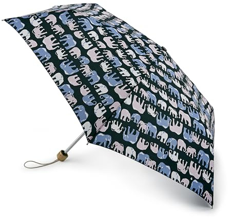 Fulton Eco Planet UV Marching Elephants Print Umbrella