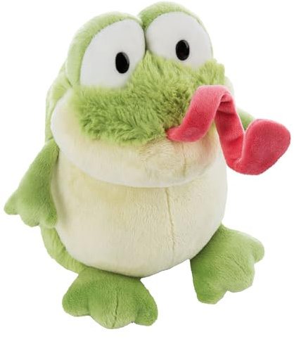 NICI Kuscheltier Frosch 25 cm – Nachhaltiges Plüschtier für Mädchen, Jungen & Babys – Flauschiges Stofftier zum Spielen, Sammeln & Kuscheln – Gemütliches Schmusetier, Grün