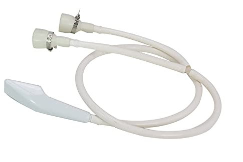 Kobe Professional Double Tap Shower Attachment for Bath/Extra Long Shower Head and Hose Set for Bath Taps - Secure Fit Clamp Included - Perfect Portable Shower/Portable Dog Shower - 1.5m Hose