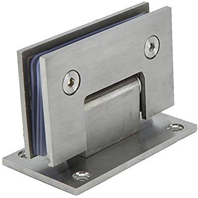 Tissting Glastürscharnier Edelstahl 304 8-12 mm - Hochwertiges Türscharnier Für Badezimmer, Vitrinen Und Schranktüren, Einfach Zu Installieren Und Langlebig