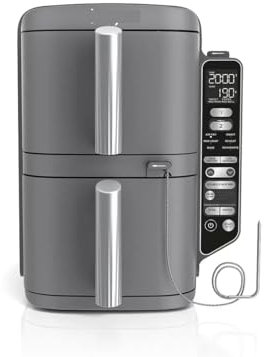 Ninjaa Double Stack 9.5L Air Fryer with Smart Cook System, SL451UK | NAEM