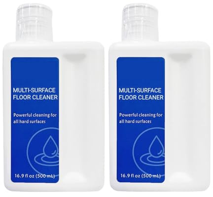 2er-Pack Bodenreiniger 500mL, Reinigungsmittel Kompatibel mit Dreame H12 Pro/H12 Pro Ultra/H12 Core/H15 Pro/H13 Pro/H12 Dual/H11 Core/H12S, Reinigungslösung für Boden