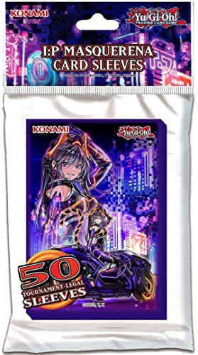 Yu-Gi-Oh! TRADING CARD GAME Card Sleeves Masquerena Kartenhüllen – Deutsche Ausgabe, Mehrfarbig, Masquerena Card Sleeves